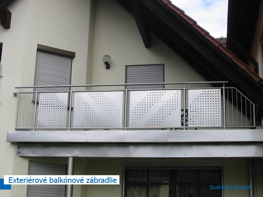 Funkcie zábradlia na balkón